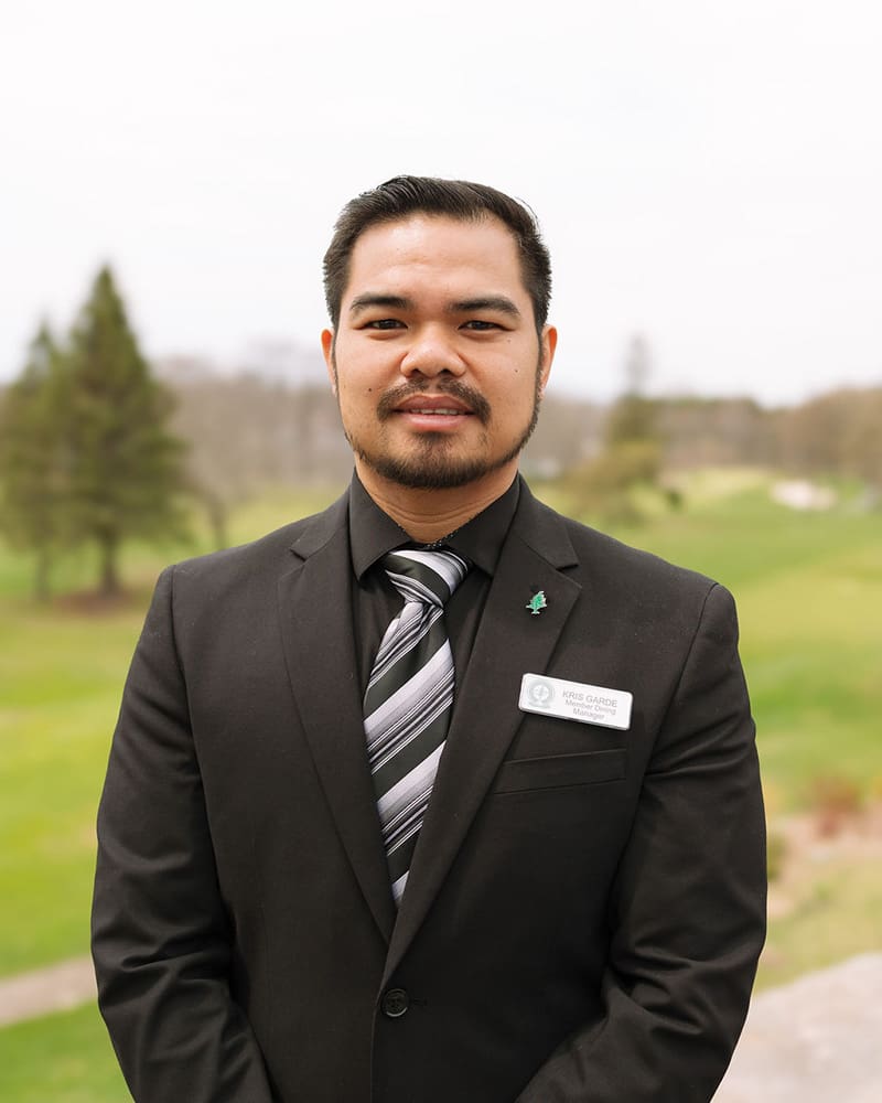 A headshot of Kris Garde, Dining Manager